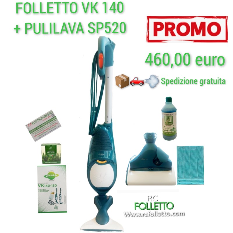 Folletto Vk 140 Pulilava Lazio usato in Italia